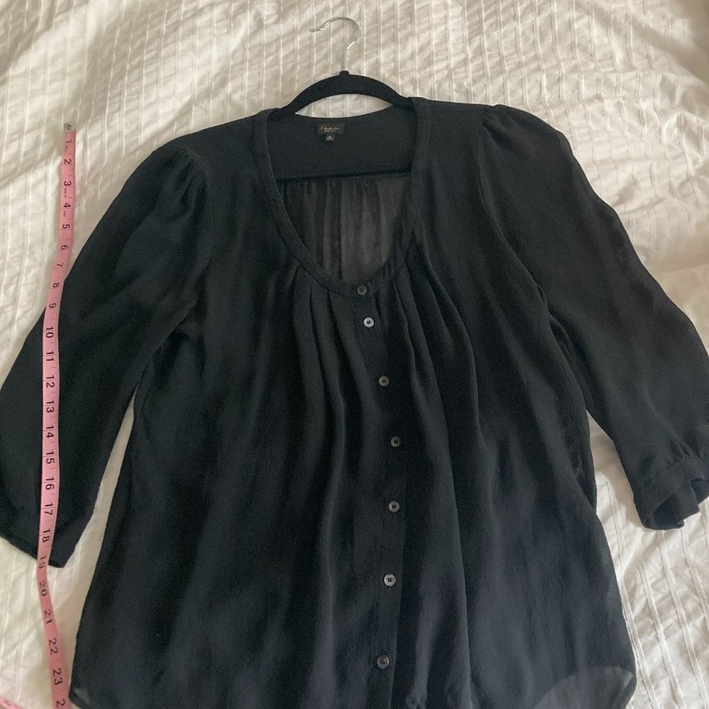 Silk Babaton Blouse